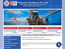 Tablet Screenshot of hajwaneshealthcare.com